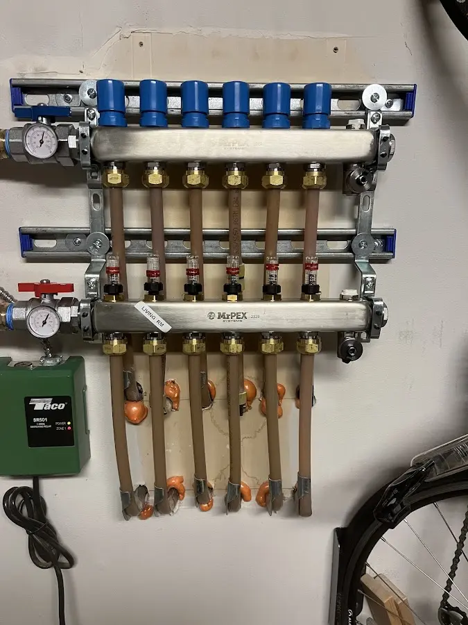 Plumber performing Leak Detection at a residential property in Erwin